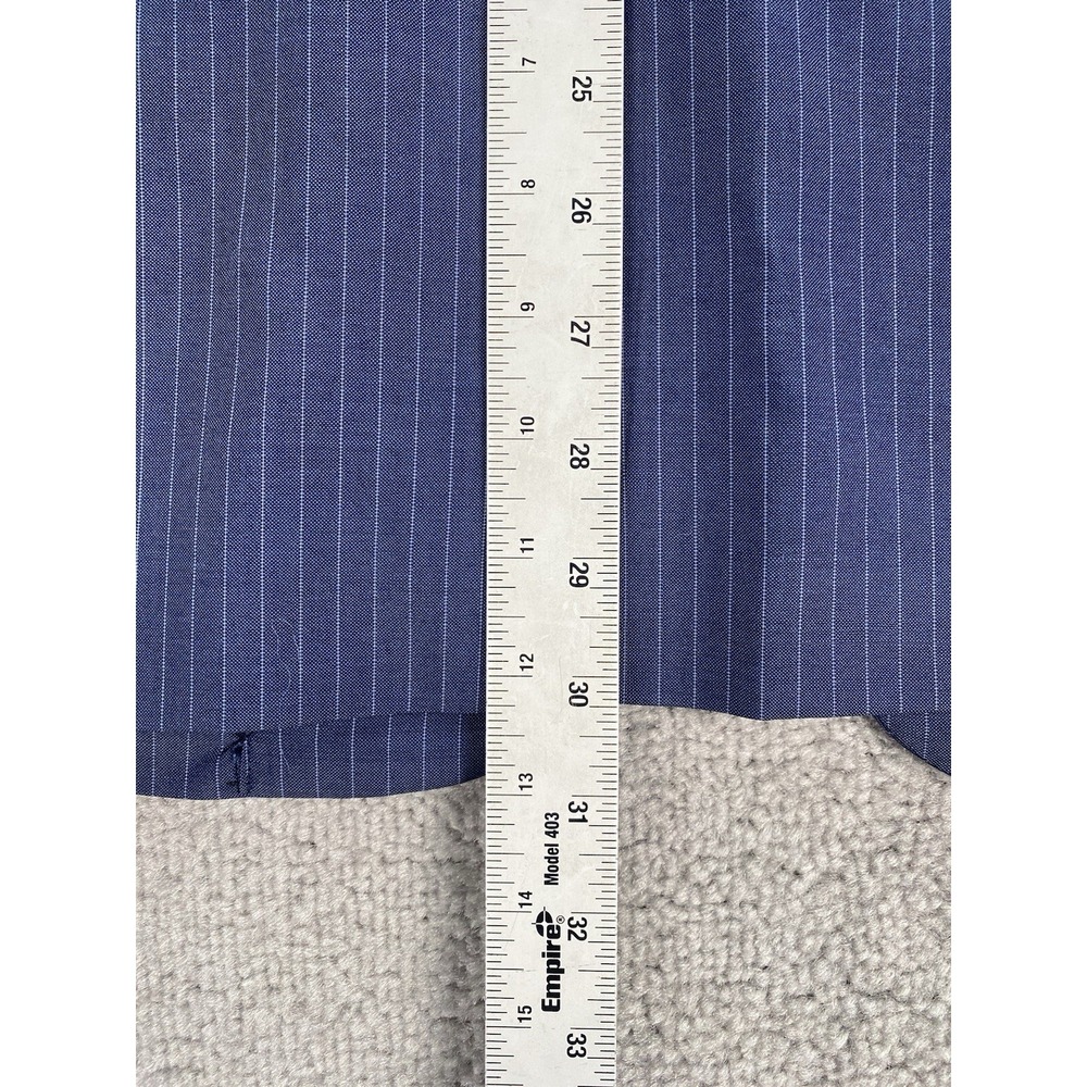 Brooks Brothers Suit Jacket 42 R Blue Wool Striped Tellegno 1900 Regent Italy - Picture 5 of 16